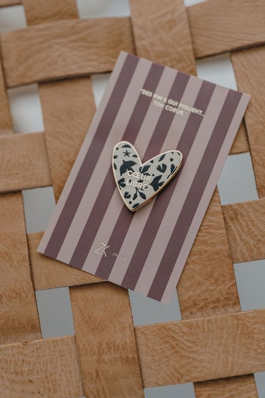 Pin's coeur - Libre