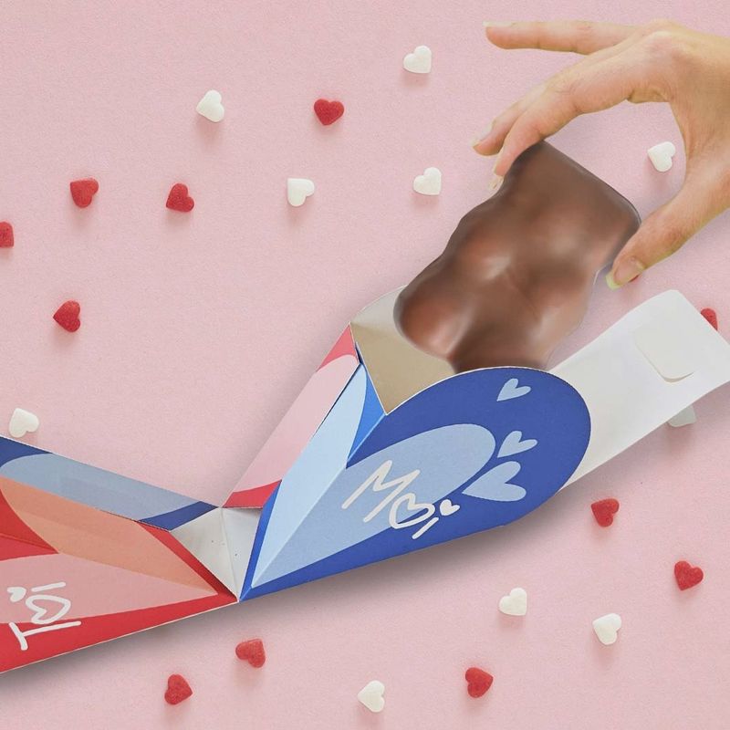 Double coeur maxi oursons guimauve - Saint Valentin