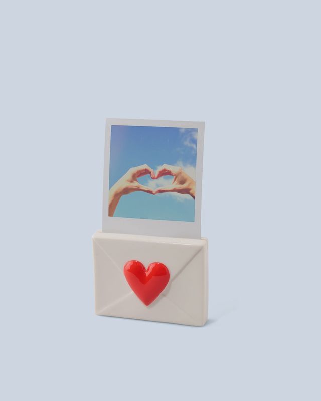 Porte photo Coeur