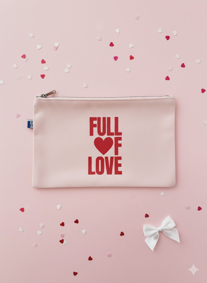 Pochette zippée - Full of Love