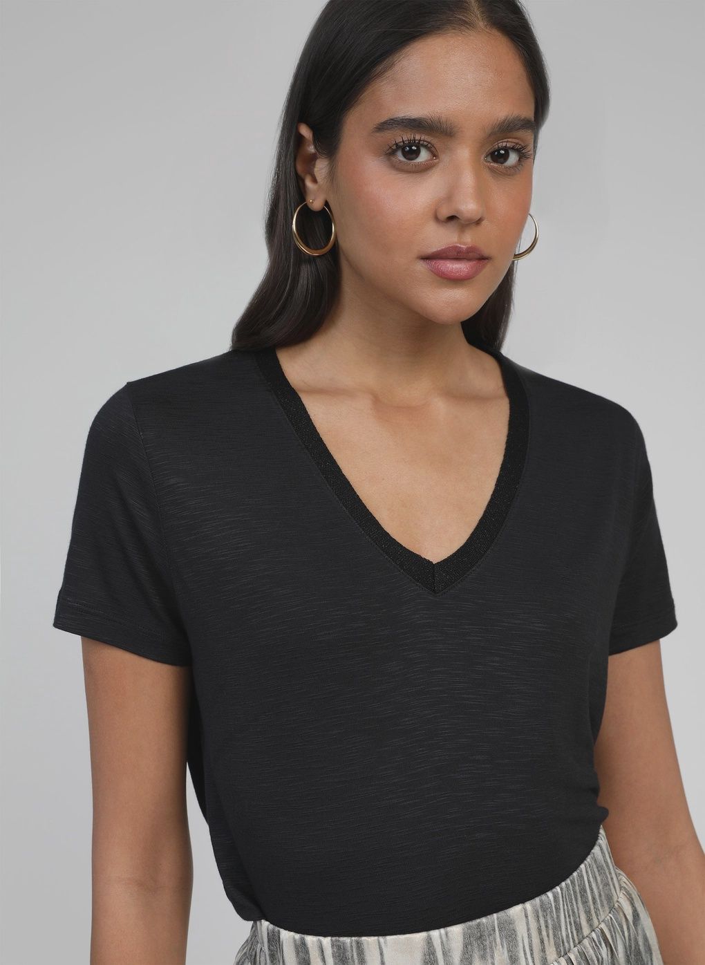 T-Shirt Terry - Noir