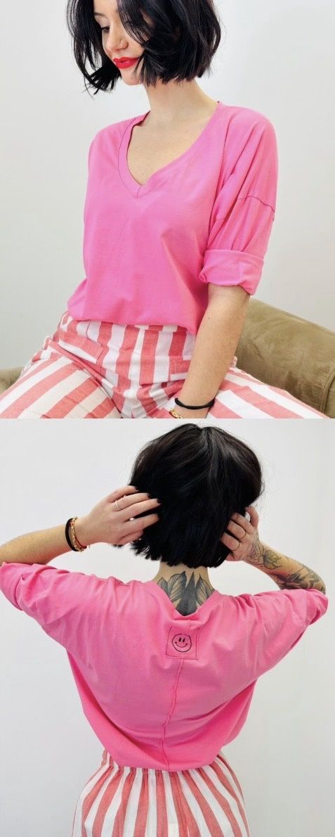 Ts coton, Couleur: Rose