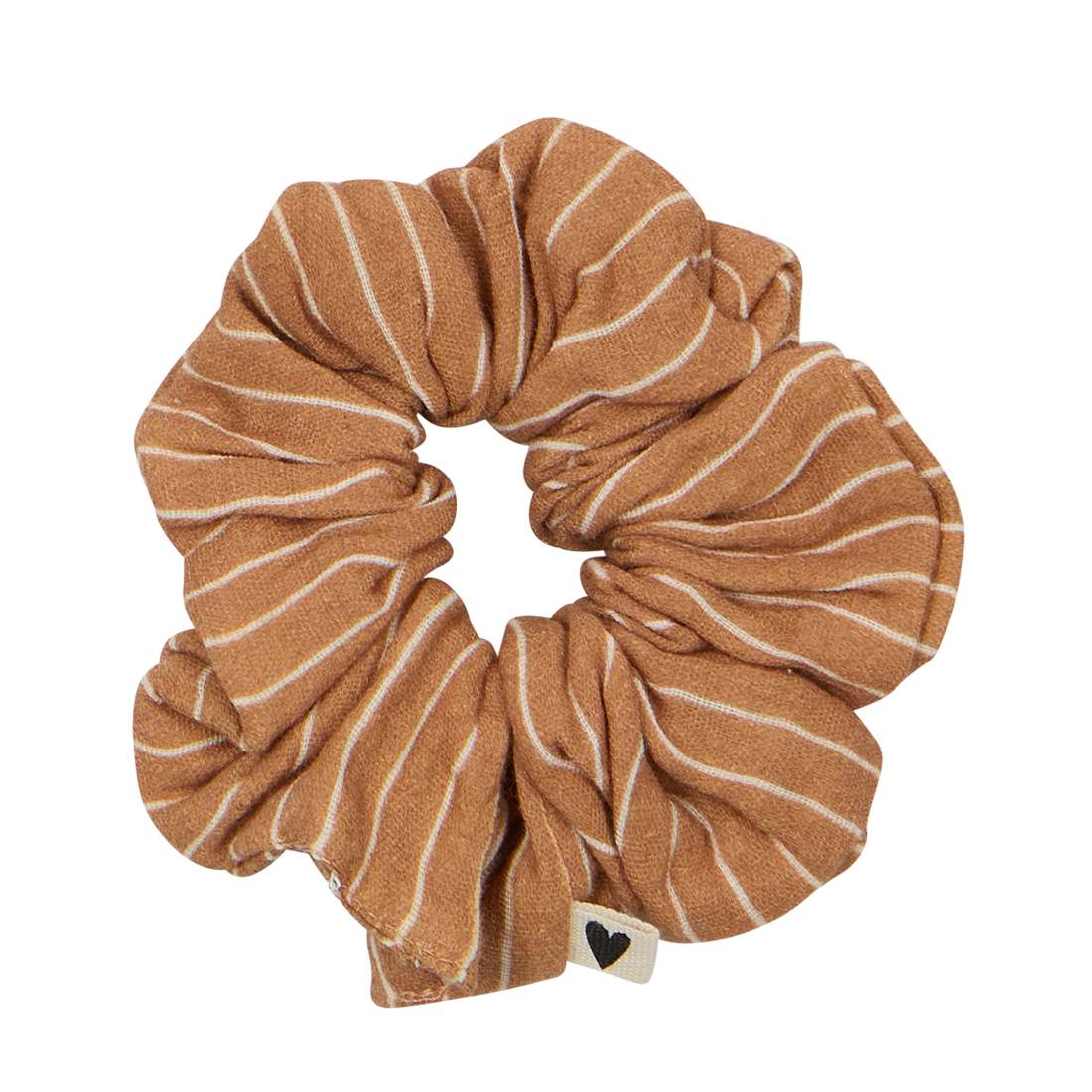 Chouchou gaze - Fines rayures