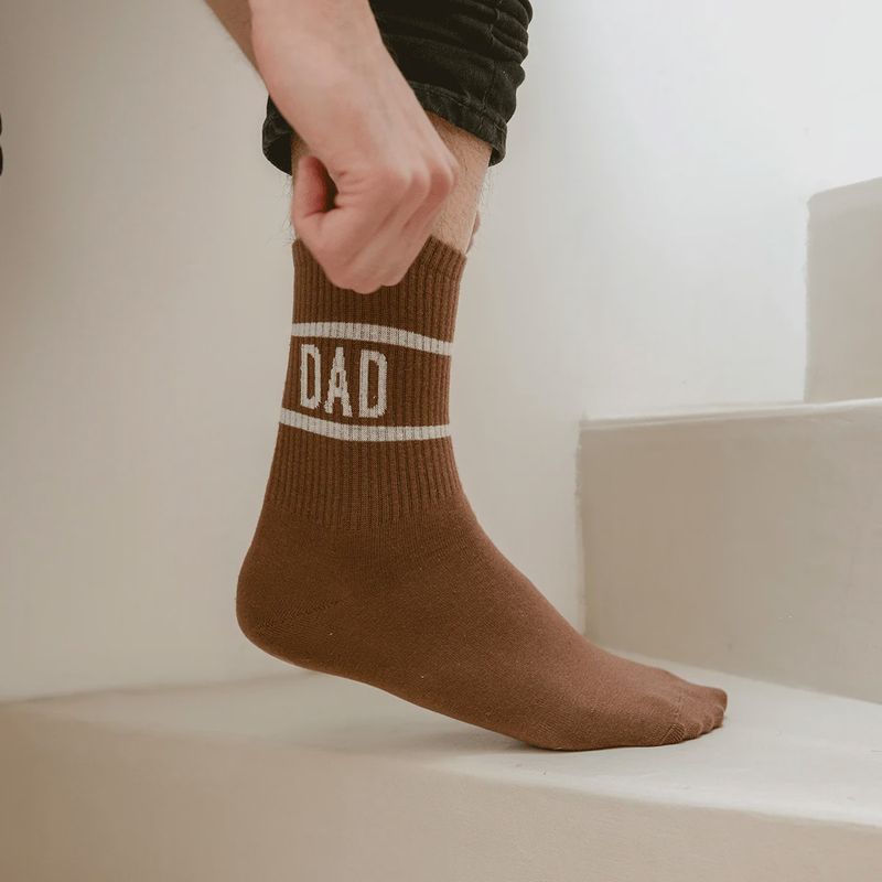 Chaussettes homme marron - Best dad