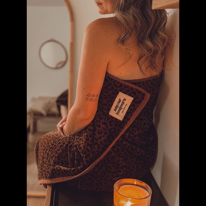 Serviette de bain Léopard