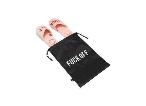 Chaussons Rose - Fuck Off