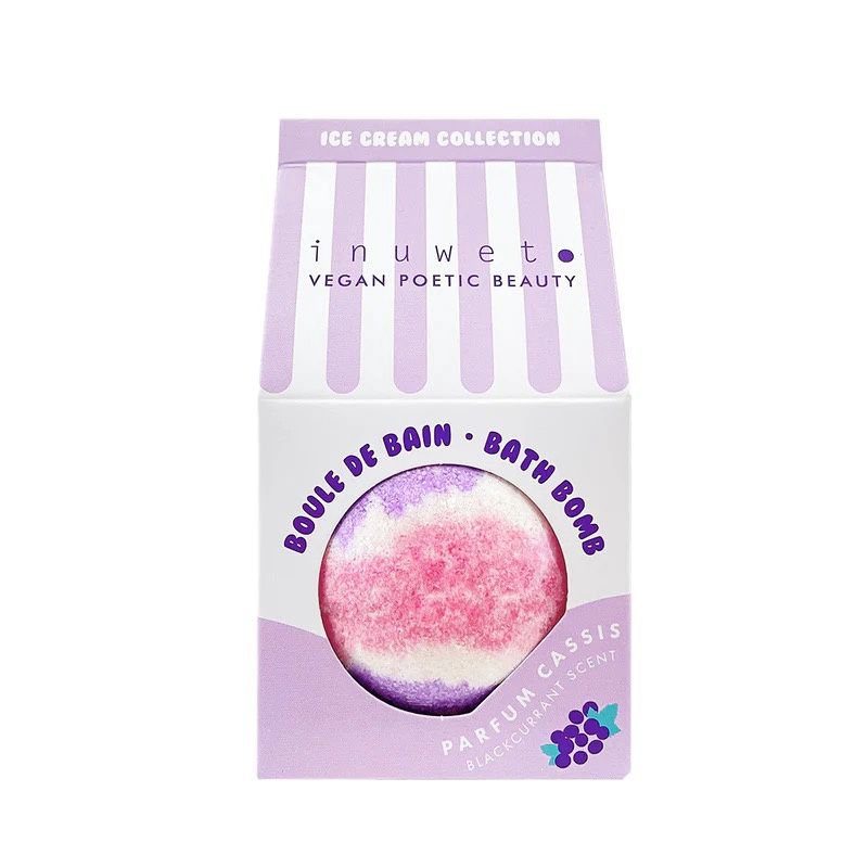 Boule de bain - Ice cream Cassis
