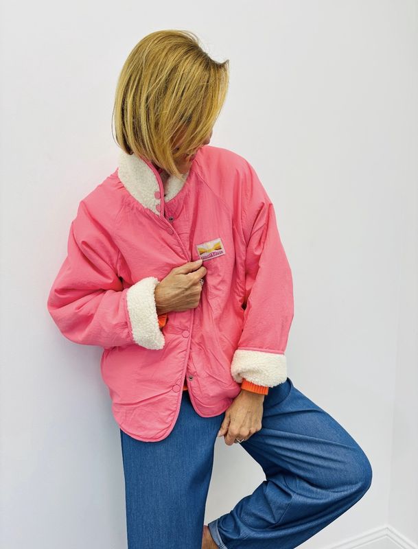 Veste réversible - Rose