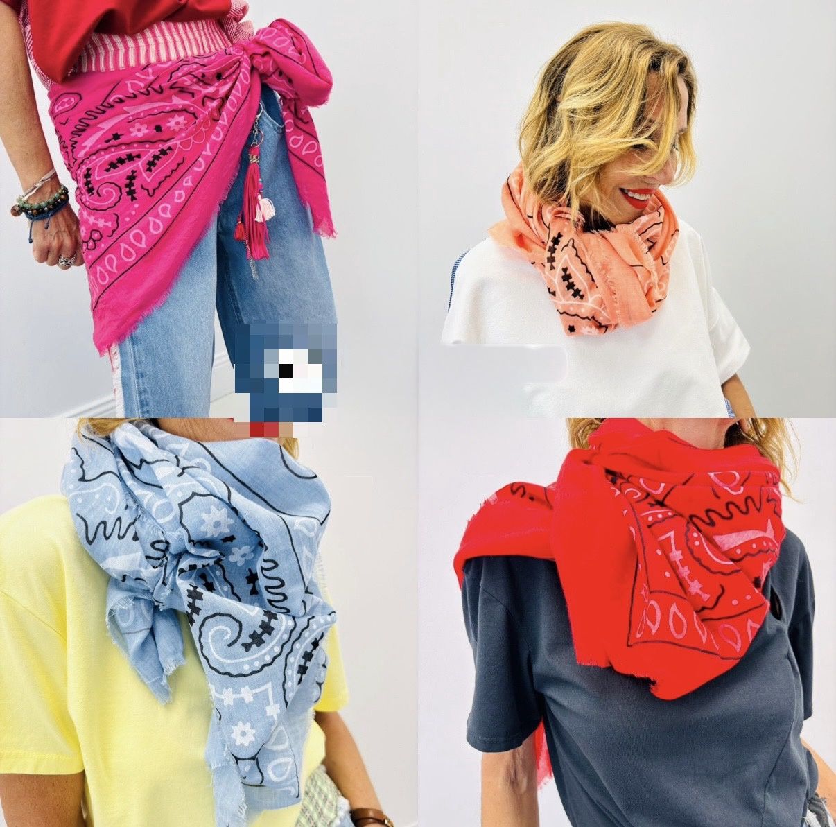 Echarpe Bandanas
