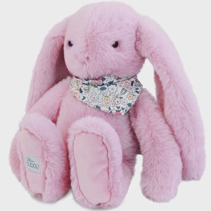 Lapin fleurette grenadine 35cm
