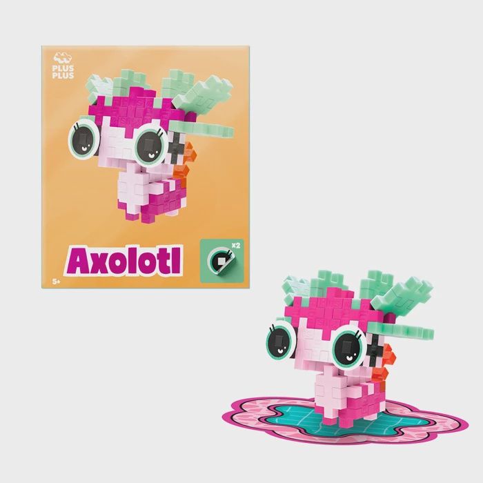 31 Eléments créatifs Axolotl rose