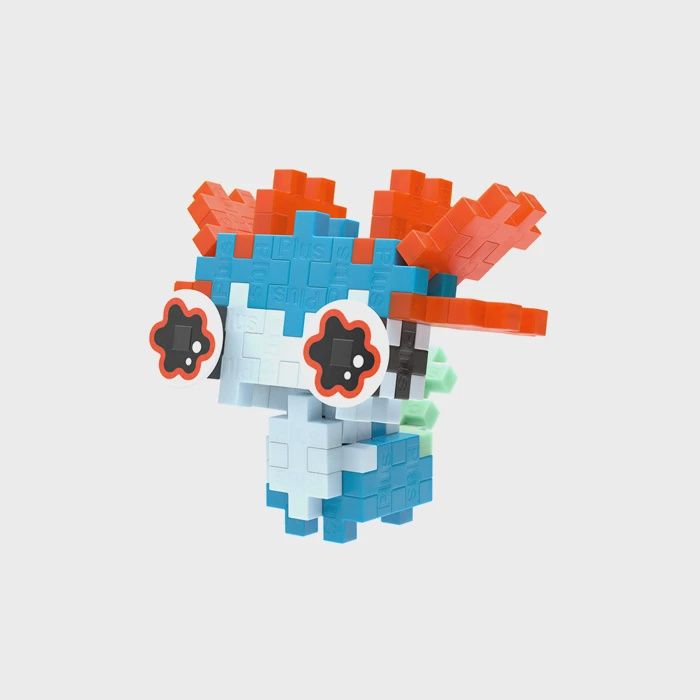 31 Eléments créatifs Axolotl bleu