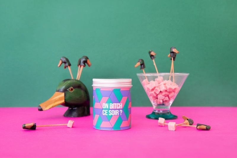 Bougie végan - Cire de Soja - On bitch ce soir ?