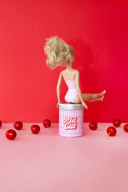 Bougie végan - Cire de Soja - P'tit cul