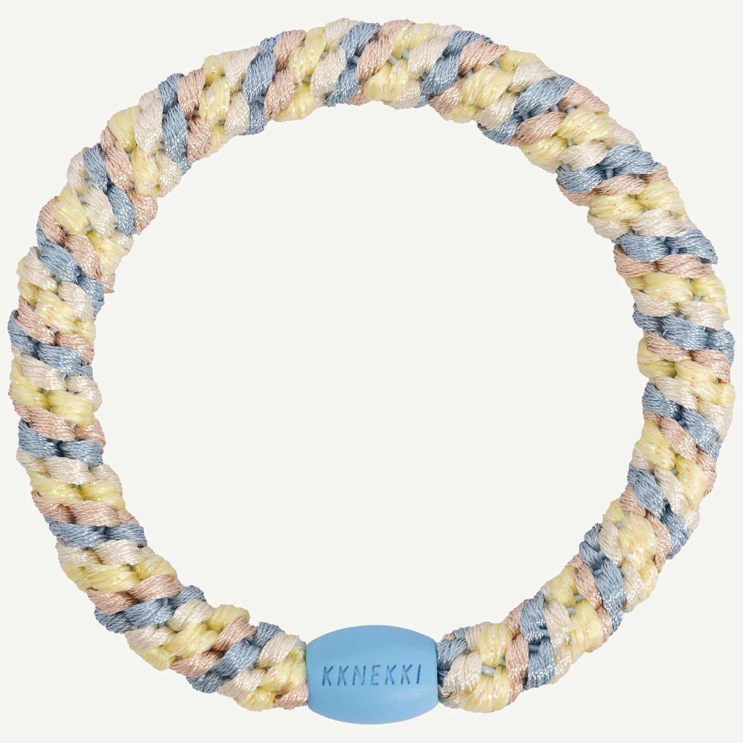 KKNEKKI - Mix seablue light yellow glitter