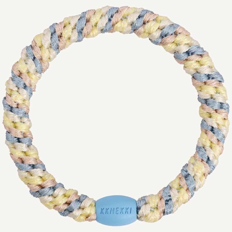 KKNEKKI - Mix seablue light yellow glitter