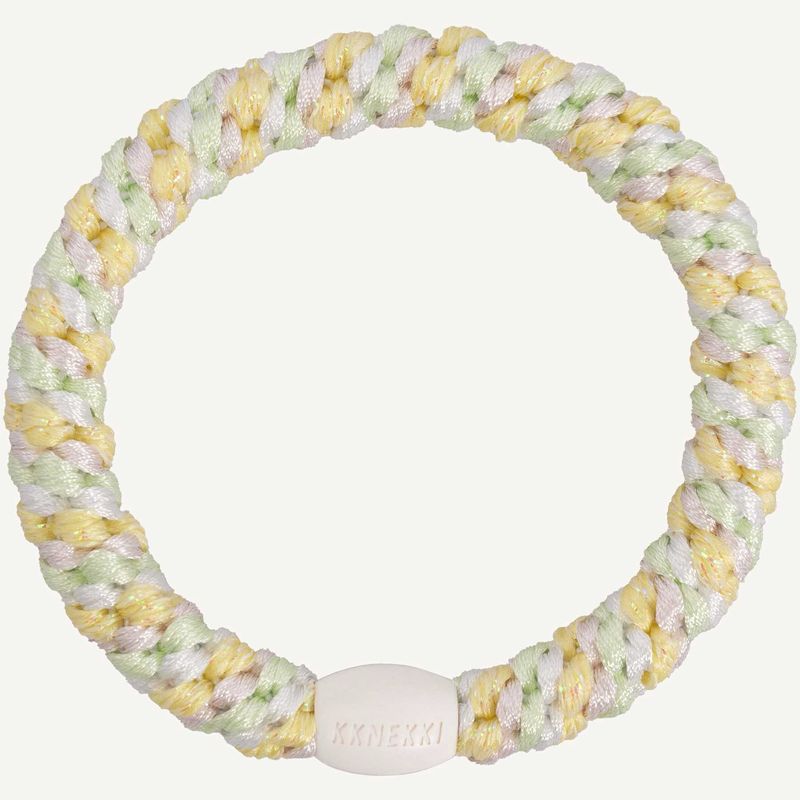 KKNEKKI - Mix mint light yellow glitter