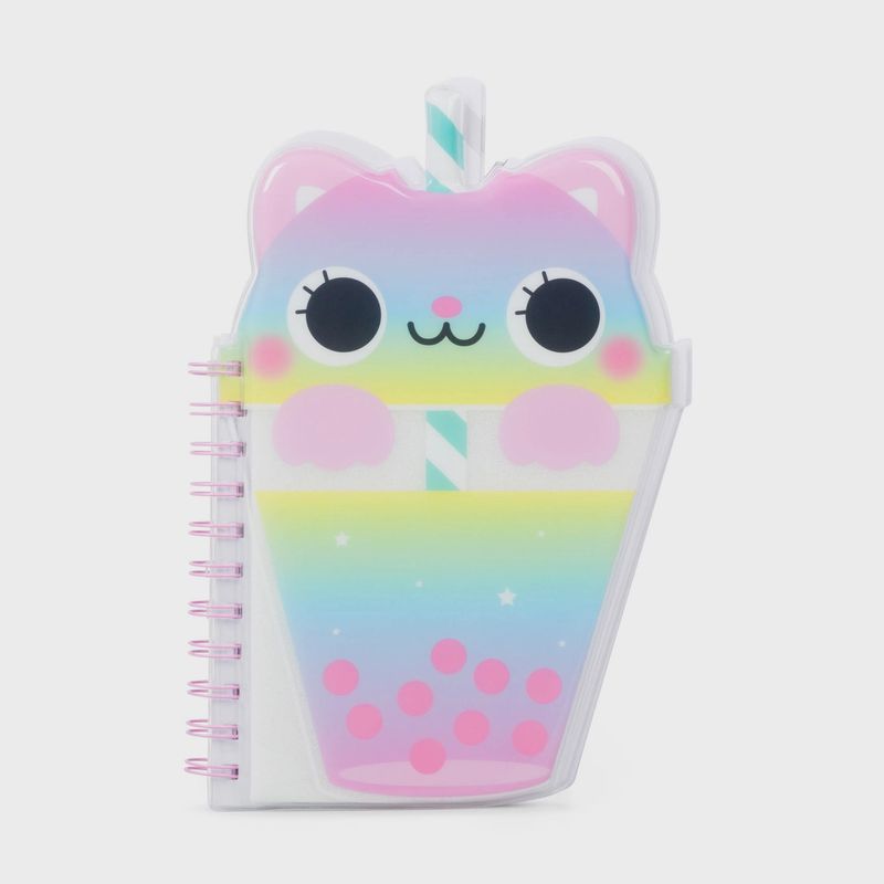 Carnet squishy - Chat bubble tea