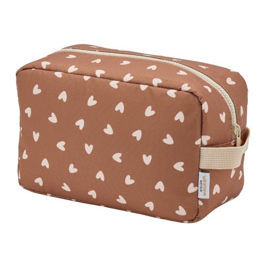 Trousse de toilette - Marron &amp; Beige