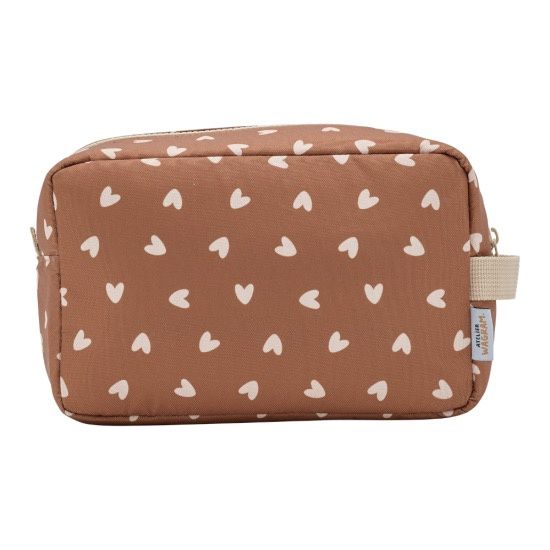 Trousse de toilette - Marron &amp; Beige