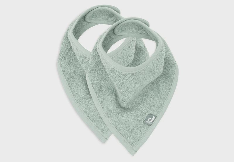 Bavoir Bandana - 2pack Ash Green