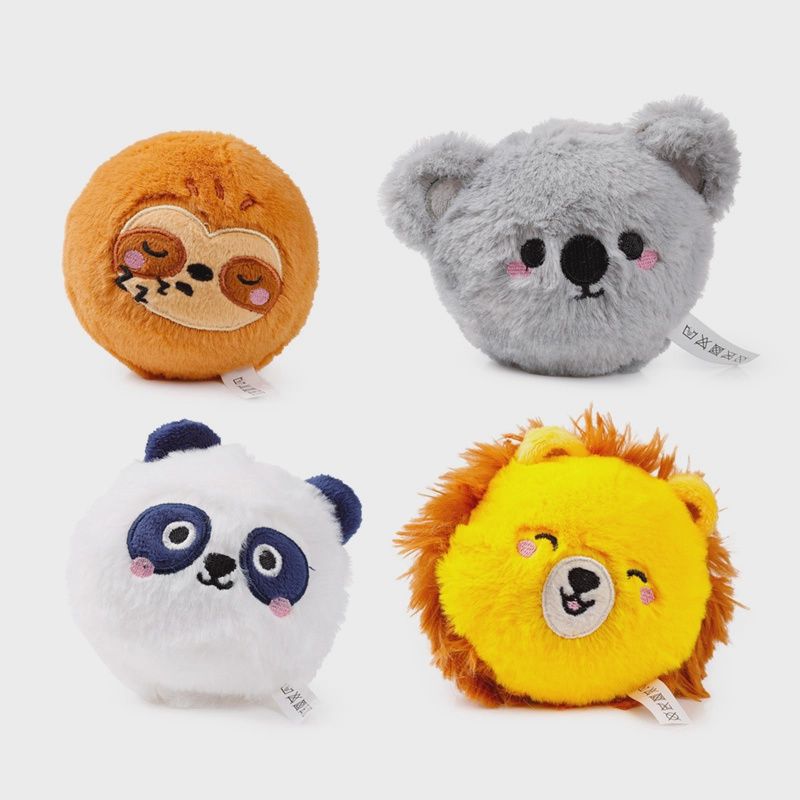 Balle rebondissante en peluche - Adoramals