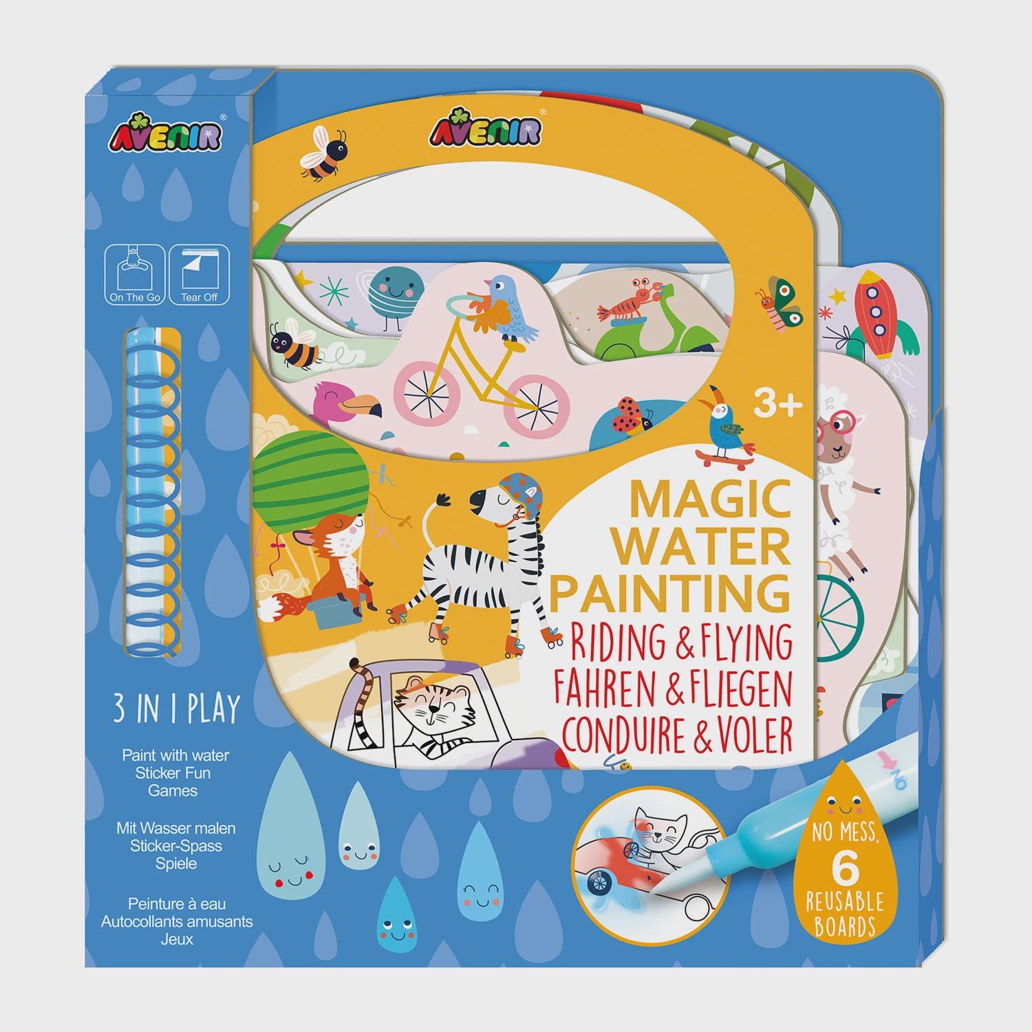 Livre d'activités 3 en1 - Conduire &amp; Voler