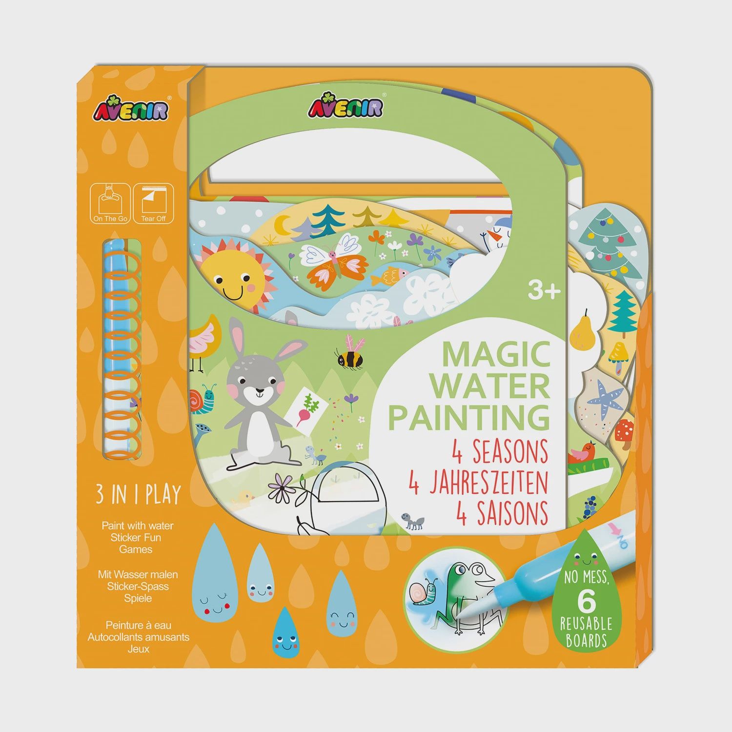 Livres d'activités 3 en 1 - 4 Saisons