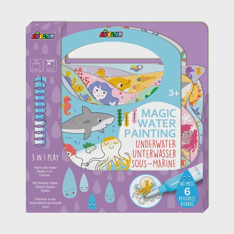 Livre d'activités 3 en 1 - Sous-marines