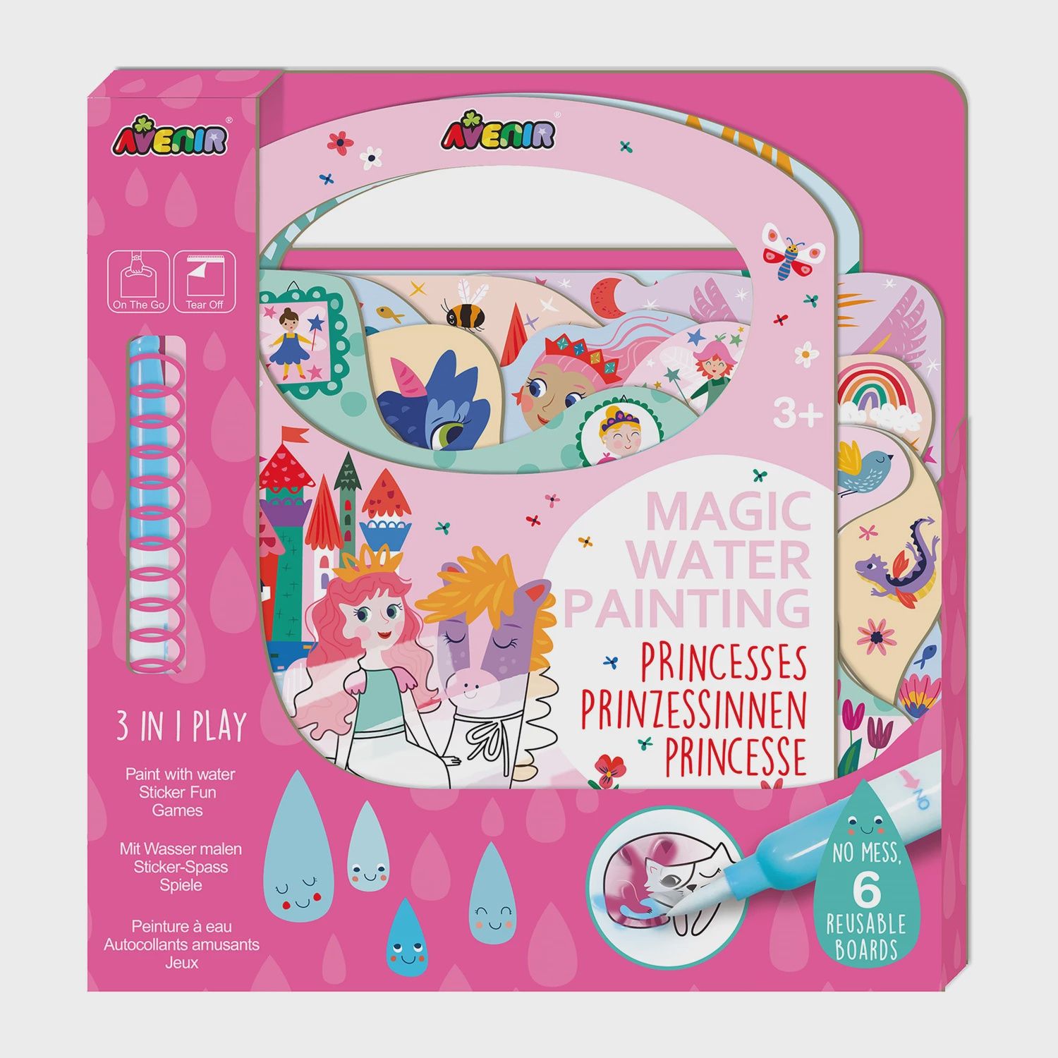 Livre d'activités 3 en 1 - Princesses