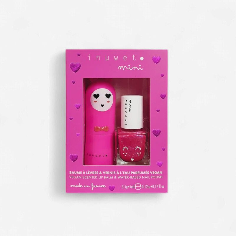 Duo baume &amp; vernis kids - Fushia