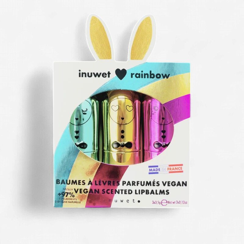 Trio baumes à lèvres - Rainbow