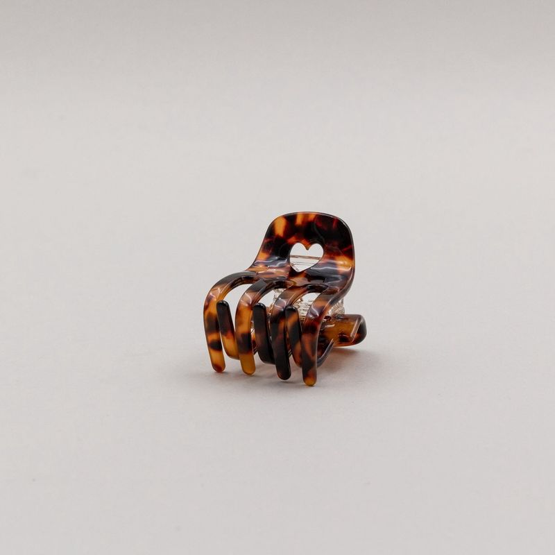 Pince à cheveux petit coeur - Amber