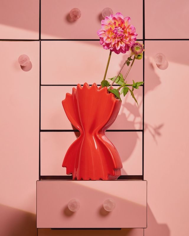 Vase Pasta rouge (édition limitée)