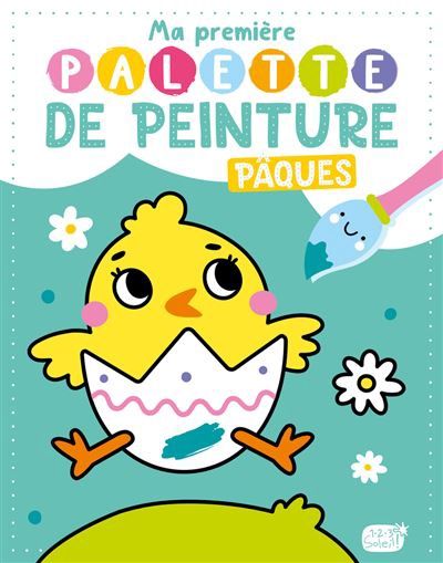 Ma première palette de peinture - Pâques