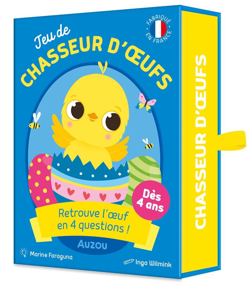 Jeu d'ambiance Auzou Chasseur d'œufs
