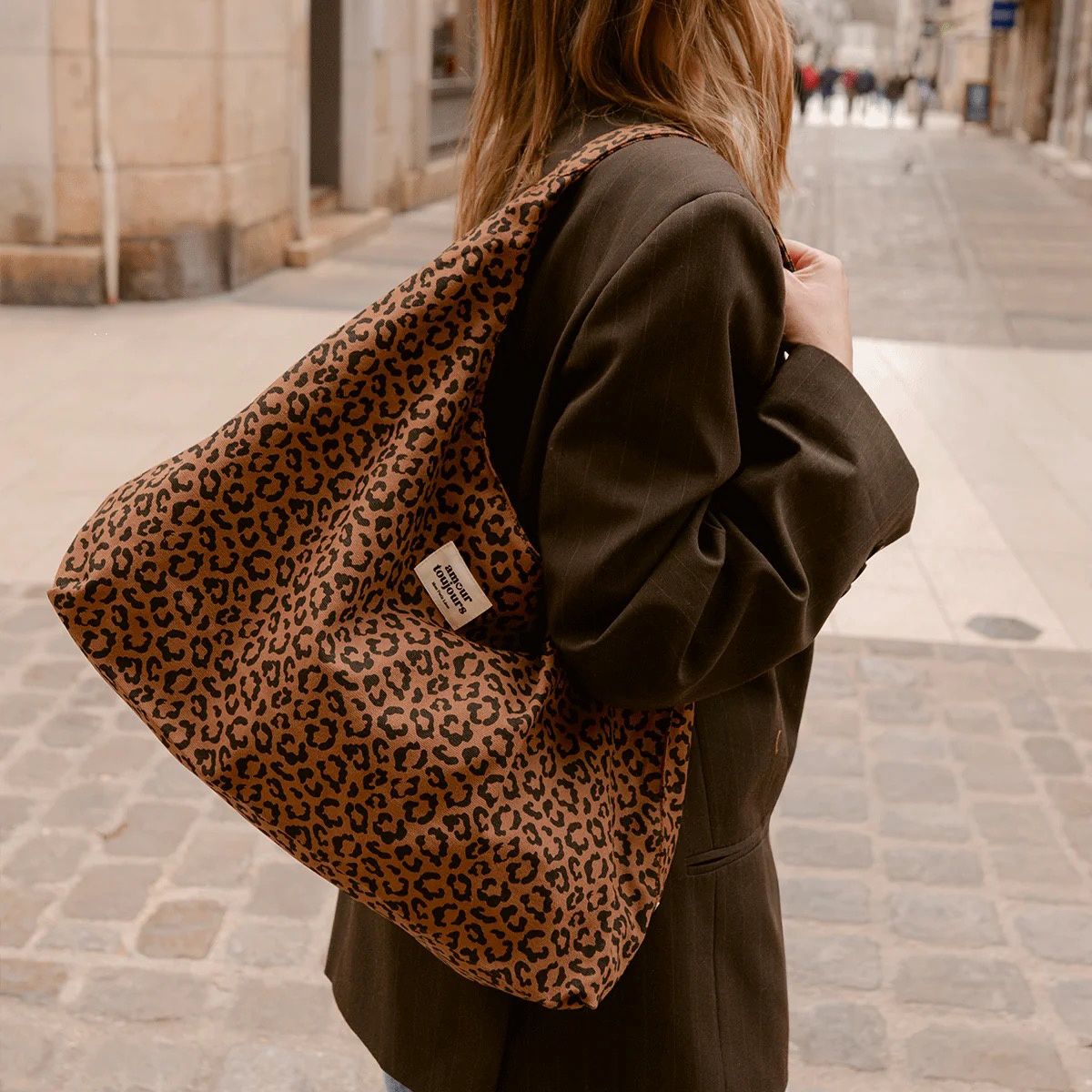 Sac ALMA Léopard Marron - Amour Toujours