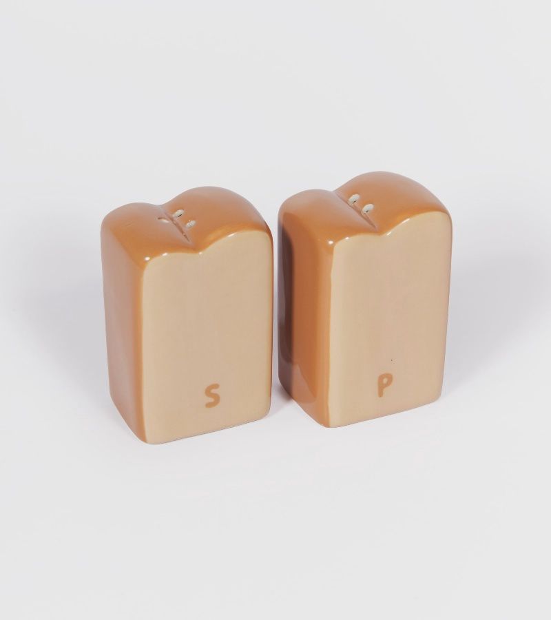 Set salière poivrière brioche