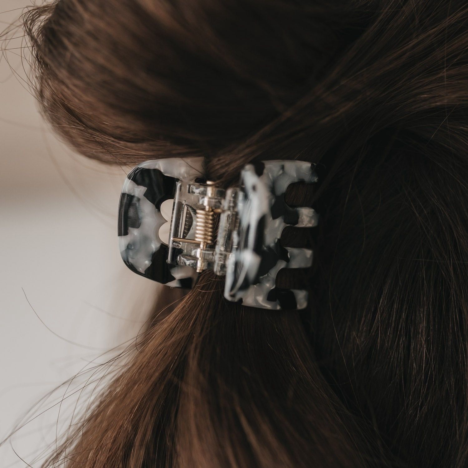 Petite barrette - Cœur panda