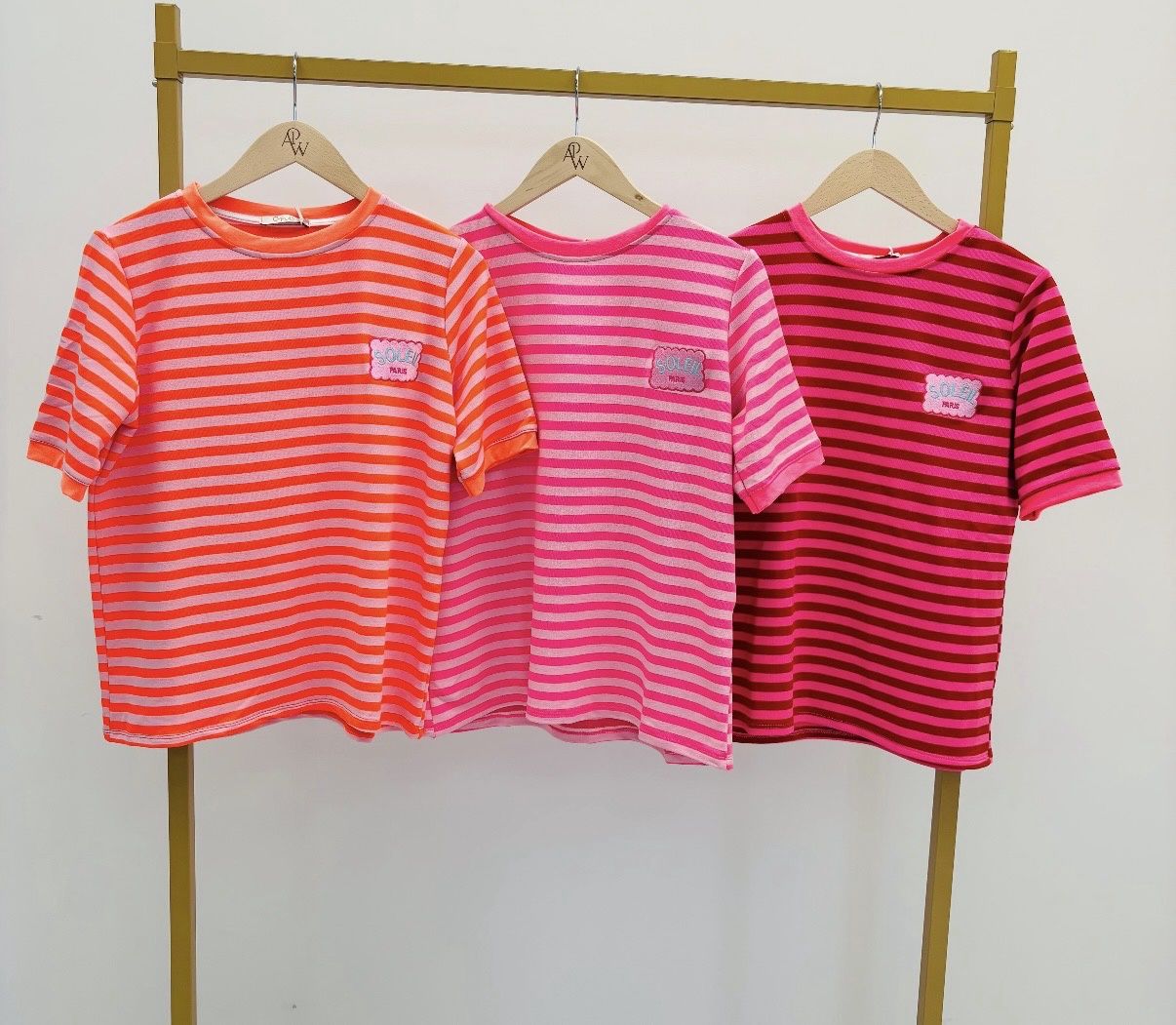 T-shirt rayé - Soleil Paris