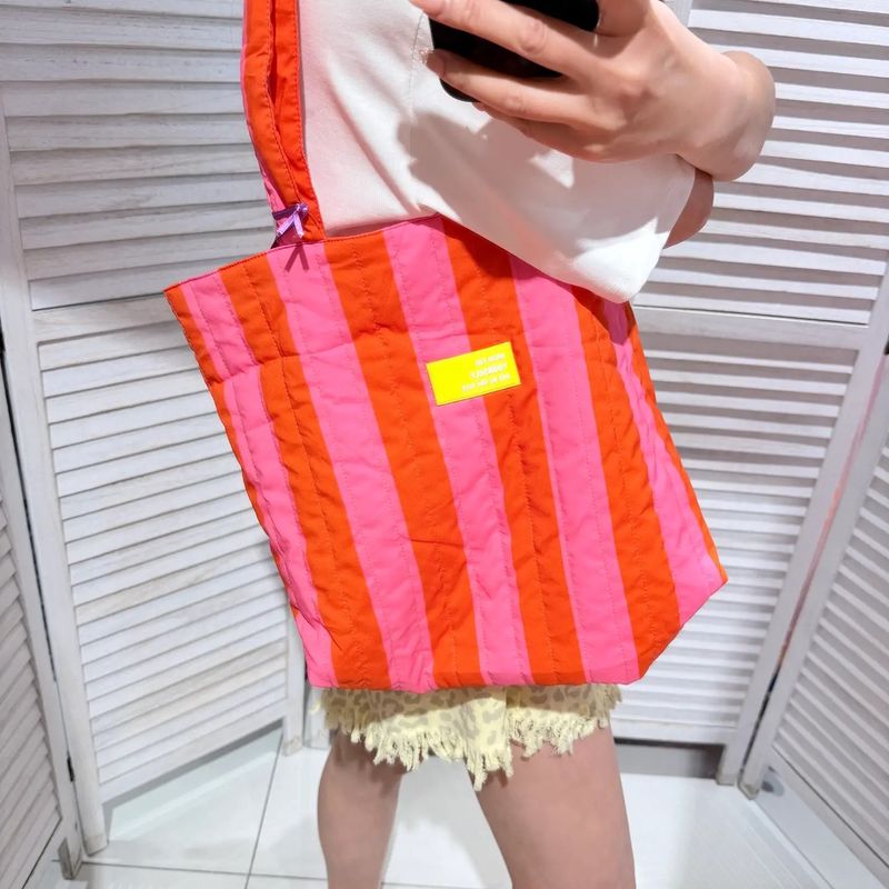 Sac Rayée - Lila
