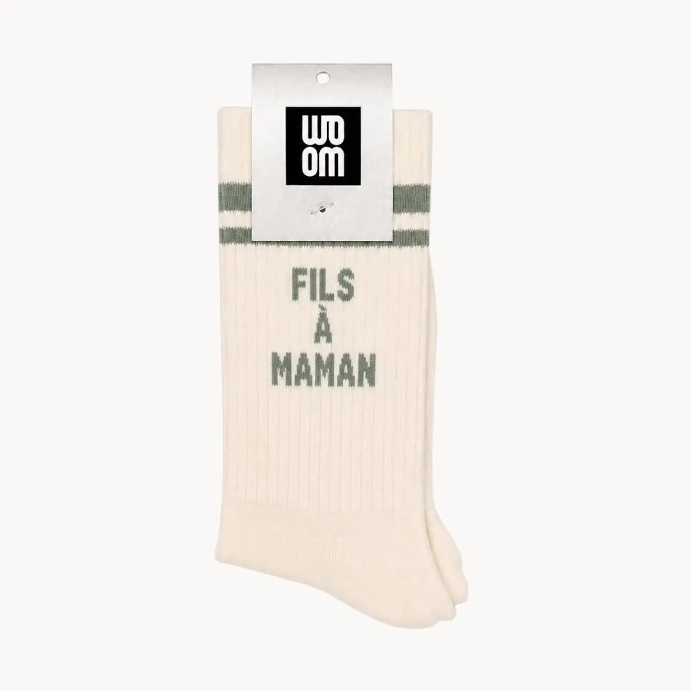 Chaussette Homme FILS A MAMAN - Gris