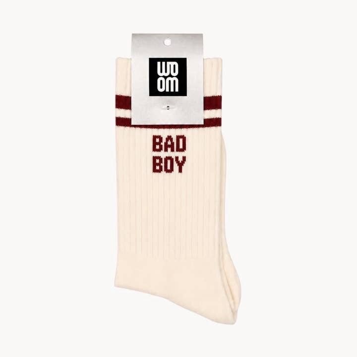 Chaussette Homme BAD BOY - Bordeaux