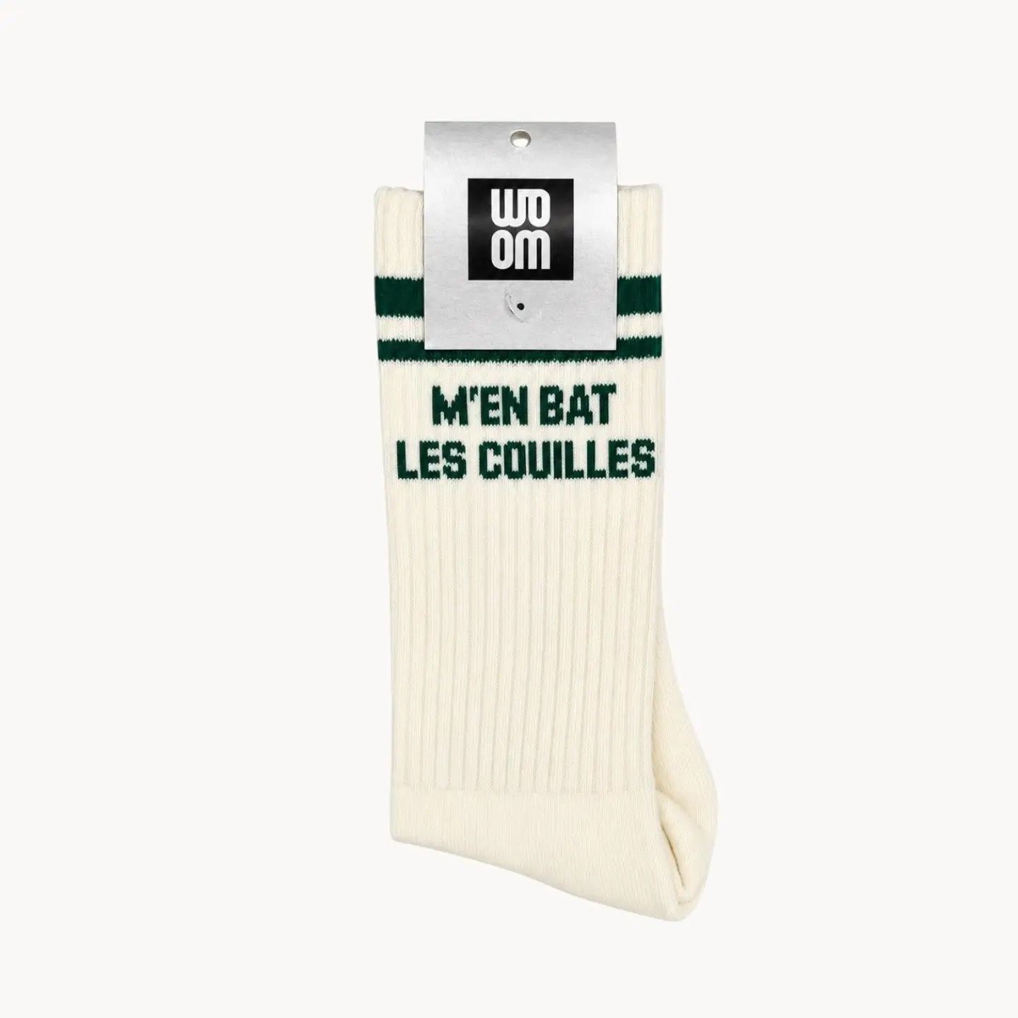 Chaussette Homme M'EN BAS LES COUILLES - Vert