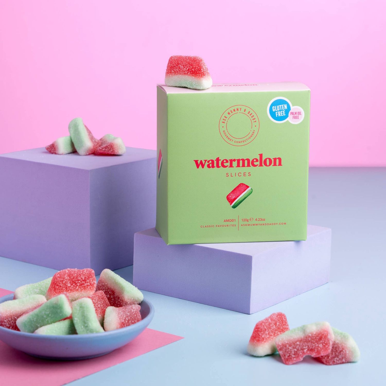 Coffret cadeau tranches de pastèque