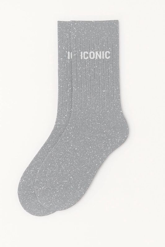 Chaussettes à Paillettes - Iconic  Silver Moon