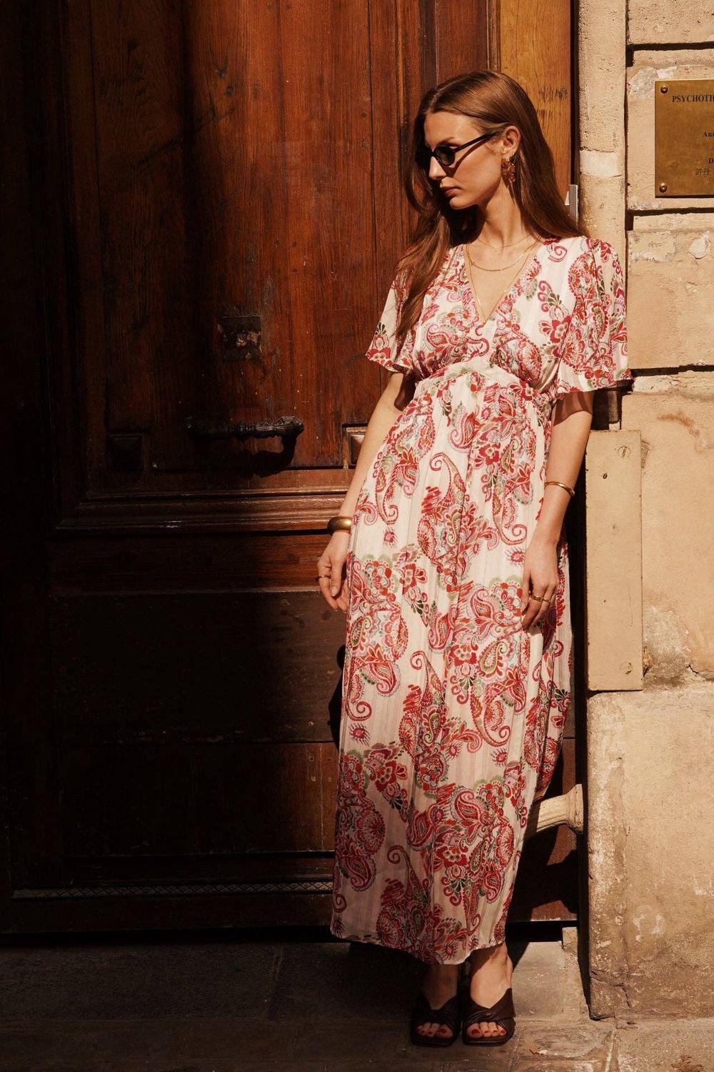Robe Suzy, Couleur: Multicolore, Taille: M/L