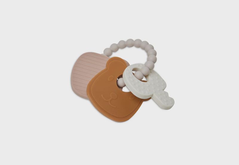 Anneau de Dentition en Silicone - Teddy Bear