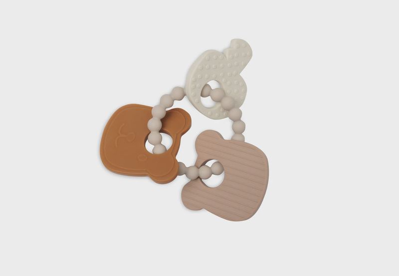 Anneau de Dentition en Silicone - Teddy Bear