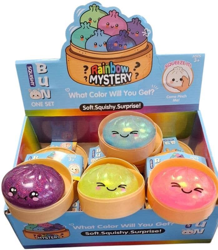 Squishy Dumplig Gel 8.5cm - 12pcs Glitter
